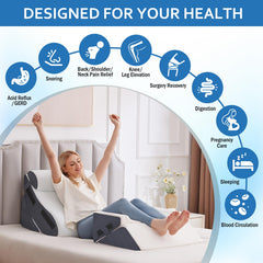 Ahpmeoa detalle de memory foam que adapta la forma para mayor confort