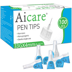 Aicare empaque frontal con 100 puntas, ahorro y organización