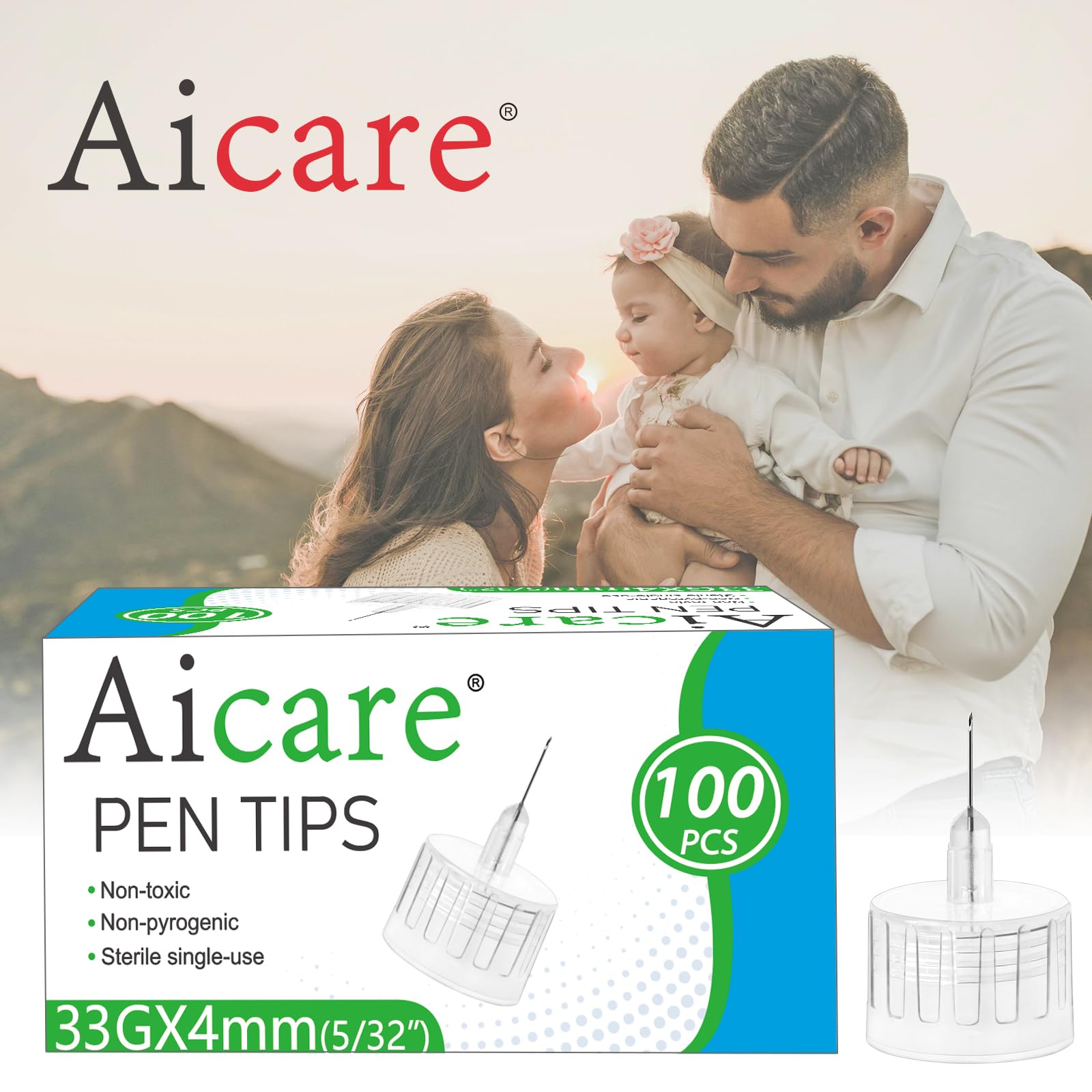 Aicare puntas en entorno clínico, profesionalismo y orden