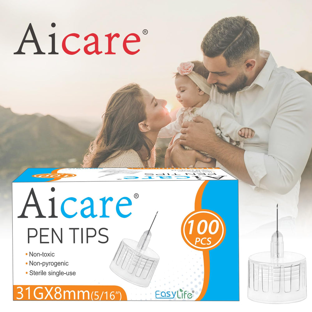 Aicare punta instalada en pluma mostrando montaje cómodo y manejo simple