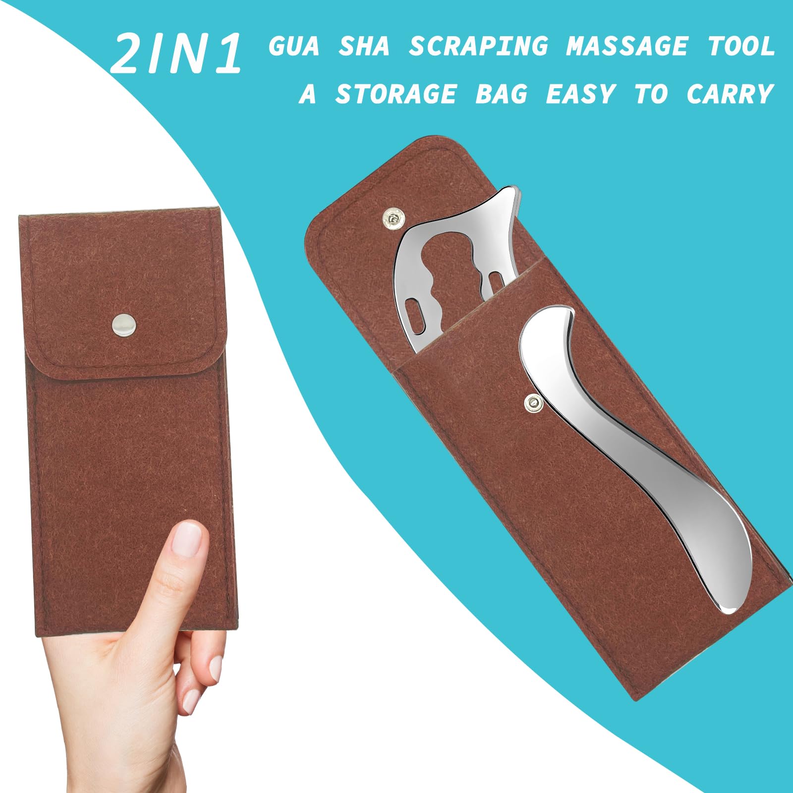 AICNLY comparación de tamaño con mano, manejo ergonómico práctico