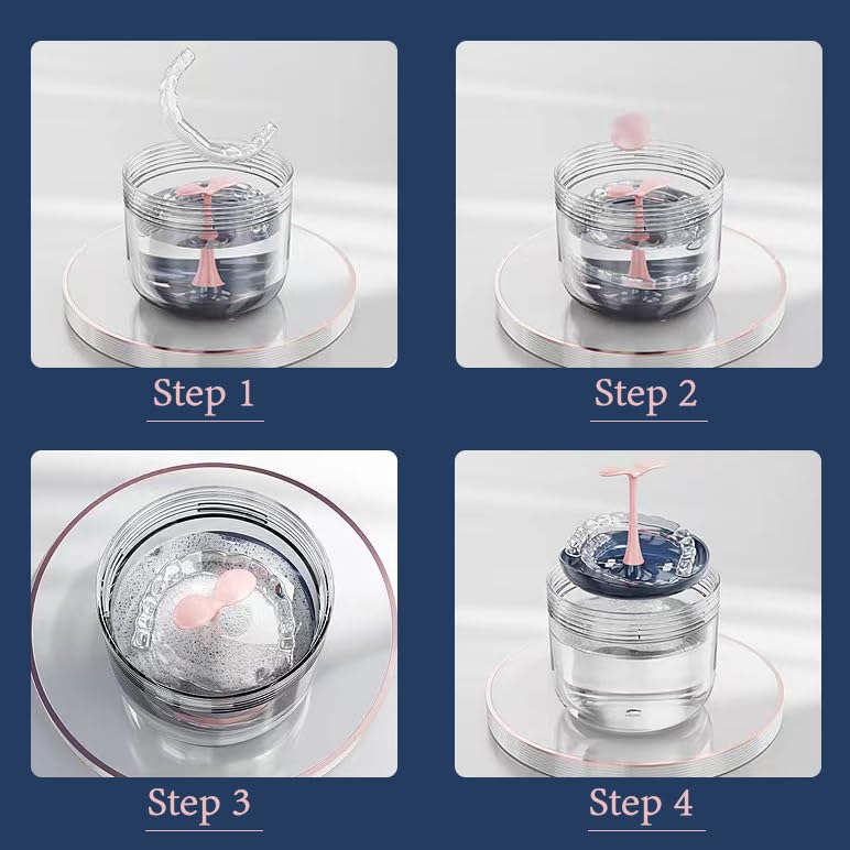 Aidarmoll cepillo y accesorios, limpieza precisa de retenedores