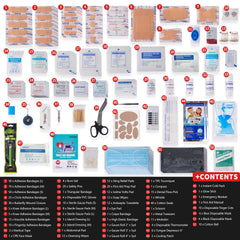 Aidehelp interior organizado con compartimentos que facilitan localizar suministros