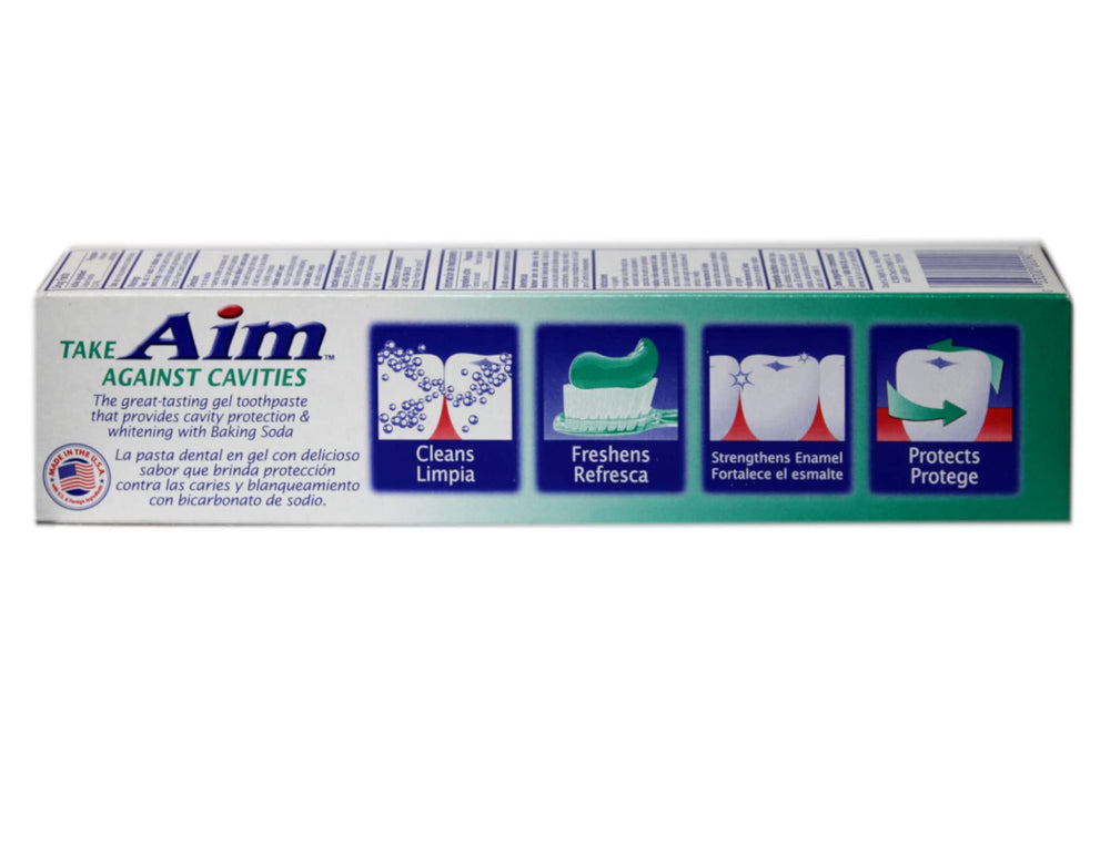 AIM tubo junto a objeto cotidiano para comparar tamaño práctico