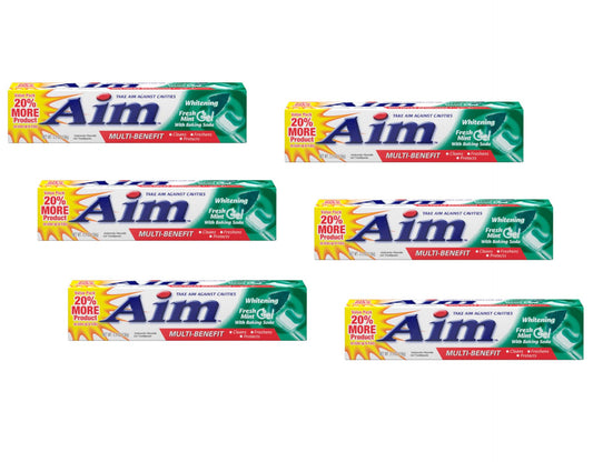 AIM frontal del empaque mostrando el diseño y beneficio de frescura