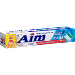 AIM textura del gel en primer plano mostrando su translucidez y fácil aplicación