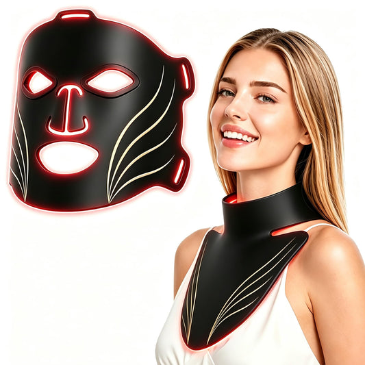 Aimilove máscara frontal mostrando diseño ergonómico y comodidad