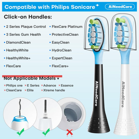 AiNeedCare primer plano de cerdas DuPont mostrando calidad y durabilidad