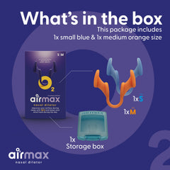 Air Max set empaquetado listo para viaje, solución reutilizable