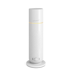 Air-Scent difusor frontal mostrando diseño compacto y elegante que ahorra espacio
