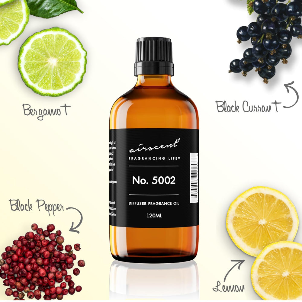 Air-Scent aceite en difusor ultrasónico creando niebla aromática constante