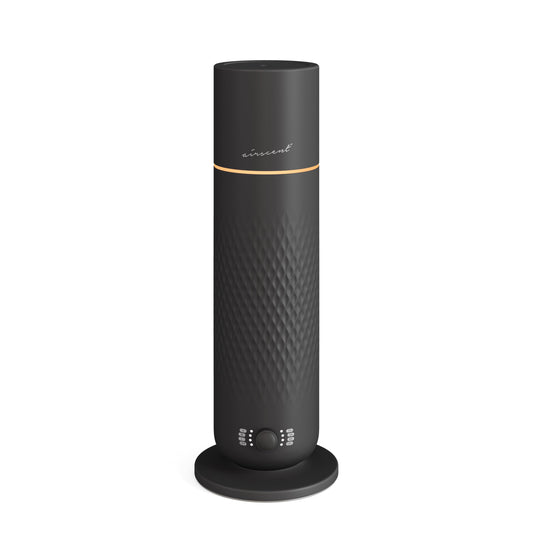 Air-Scent Waterless Diffuser front view with sleek black finish for modern spaces