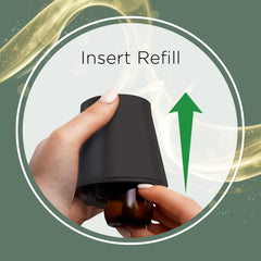 Air Wick primer plano de aceites esenciales, aroma natural visible