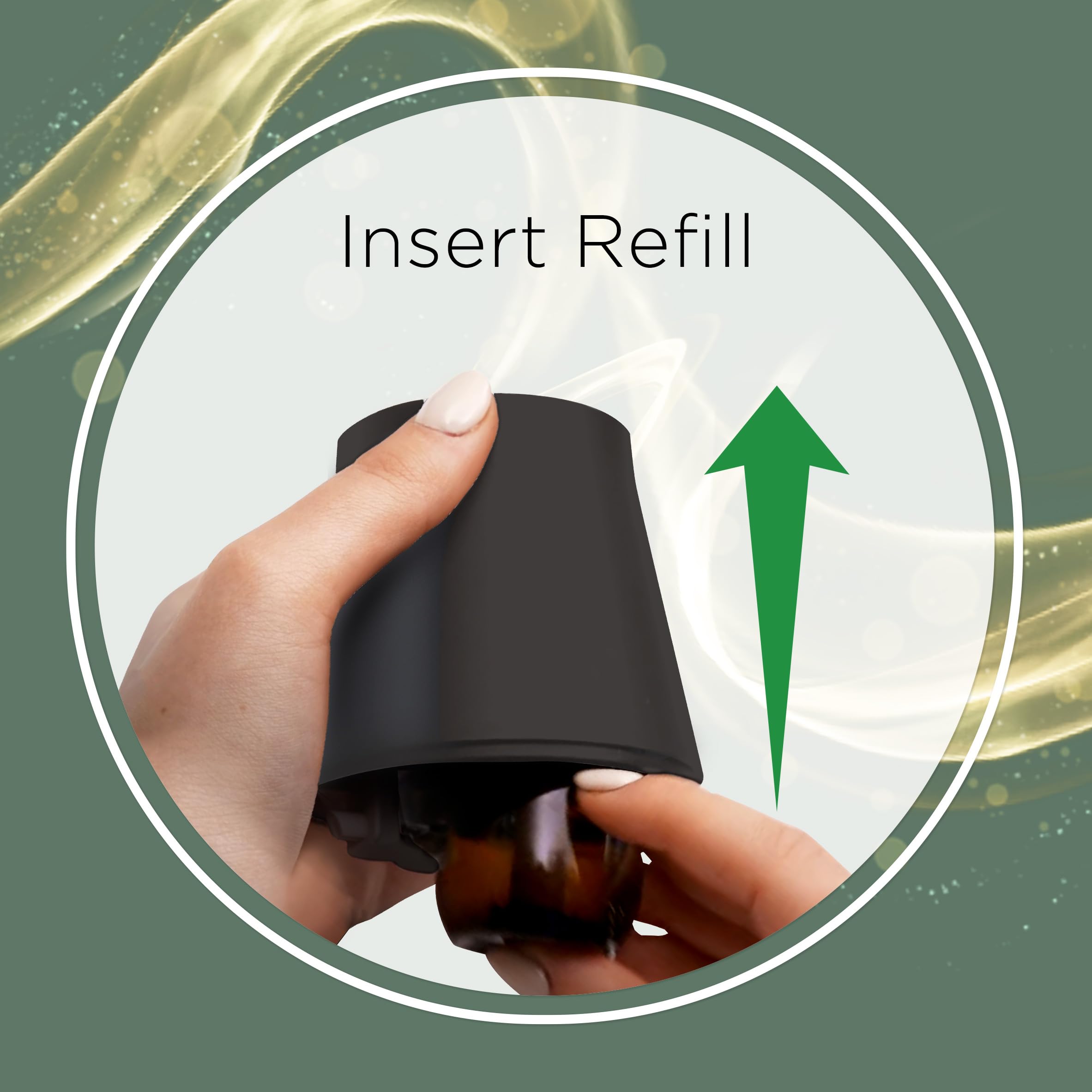 Air Wick recambio listo para instalar sin añadir agua, práctico y seguro