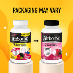 Airborne masticables en bolsillo o bolso ideal para tomar de viaje