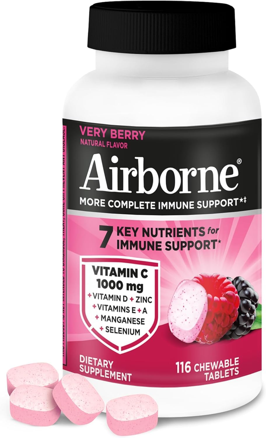 Airborne pack 2 unidades mostrando cantidad y valor por paquete