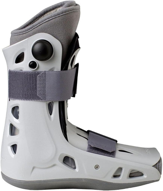AIRCAST vista frontal de la bota con soporte y ajuste seguro