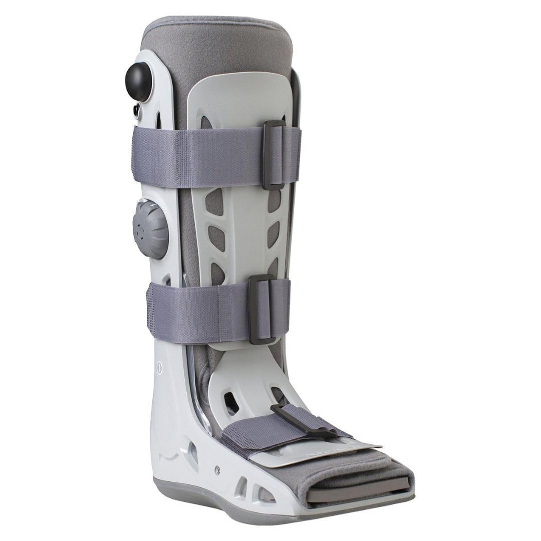 AIRCAST vista frontal de la bota mostrando protección y ajuste