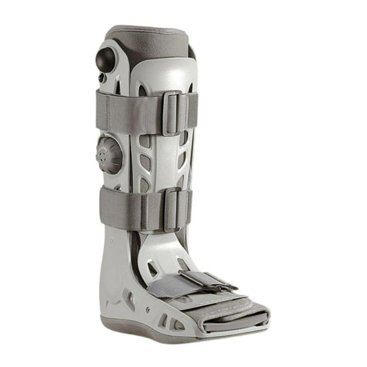 AIRCAST vista frontal de la bota mostrando soporte y protección