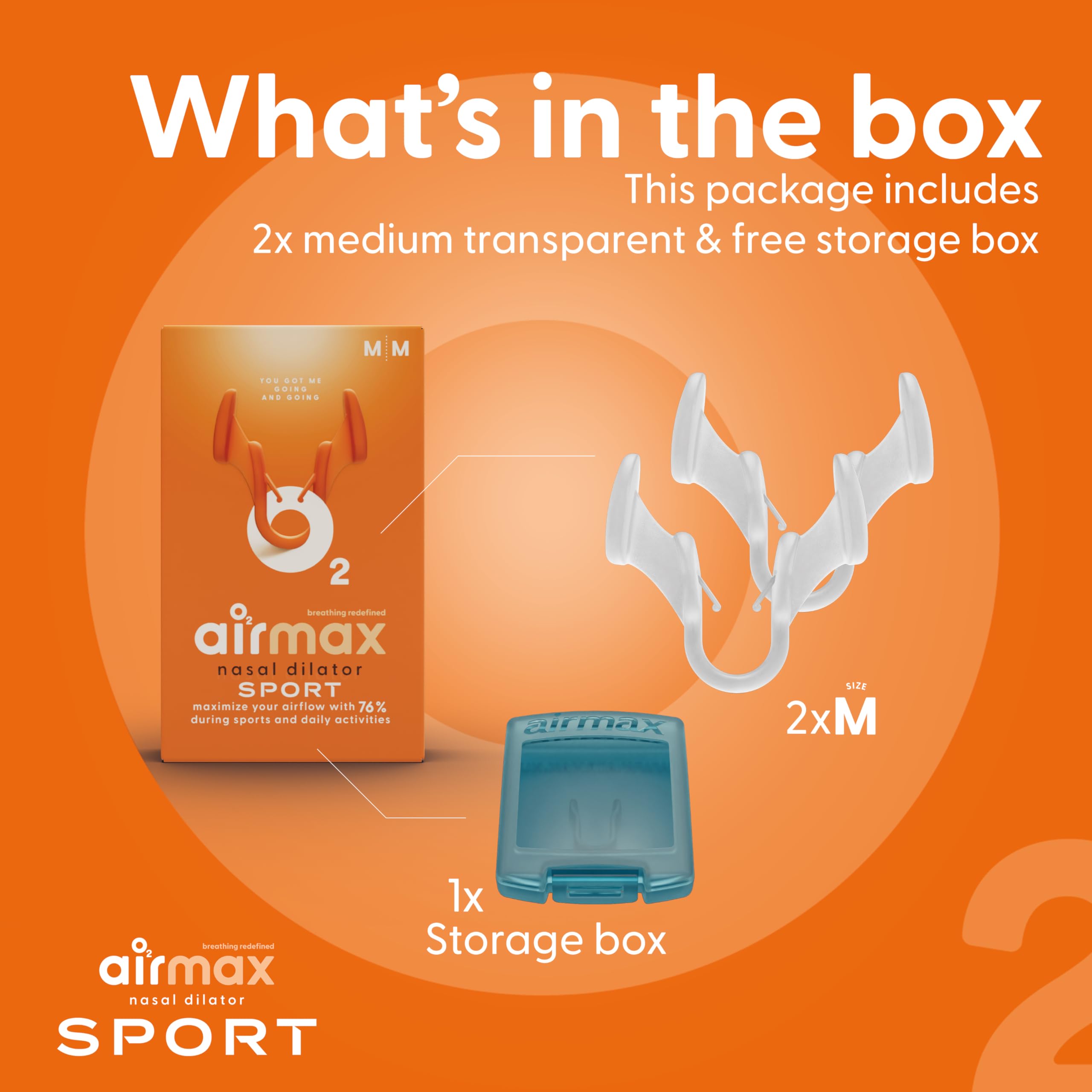 Airmax en ambiente deportivo durante carrera, soporte para respiración eficiente