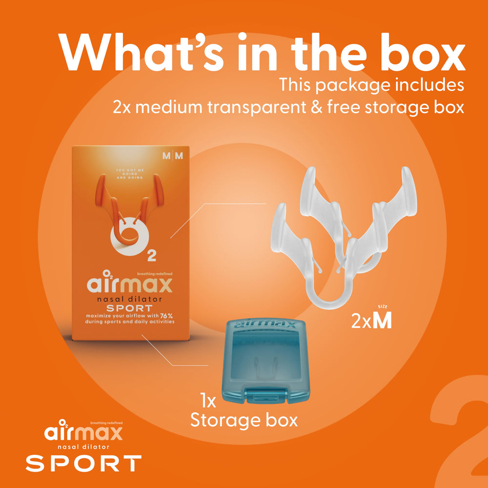 Airmax en ambiente deportivo durante carrera, soporte para respiración eficiente