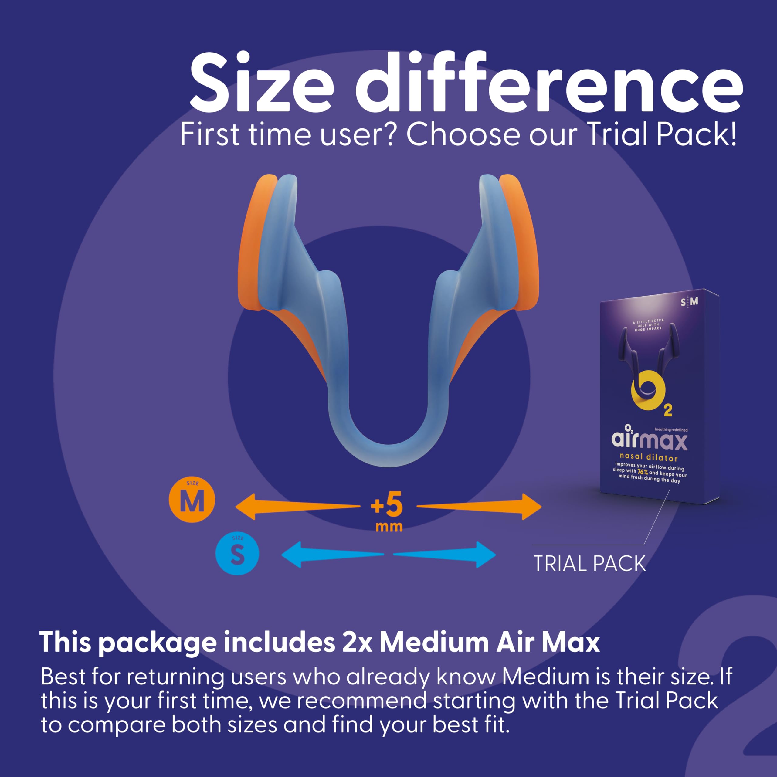 Empaque Air Max con sellos FDA CE ISO que transmite confianza y seguridad
