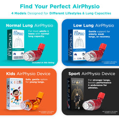 Etiqueta "Made in Australia" en AirPhysio que destaca control de calidad