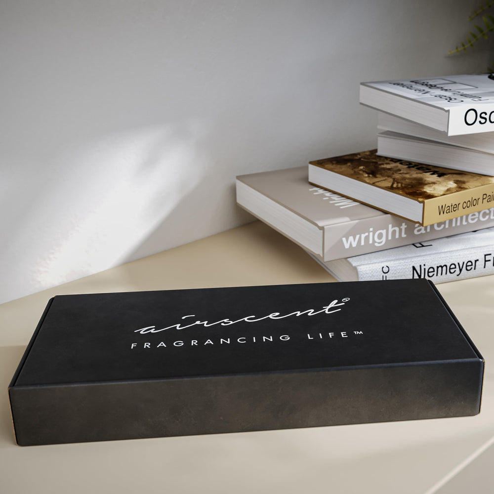 Air-Scent ambientación en sala elegante, transforma el hogar en hotel