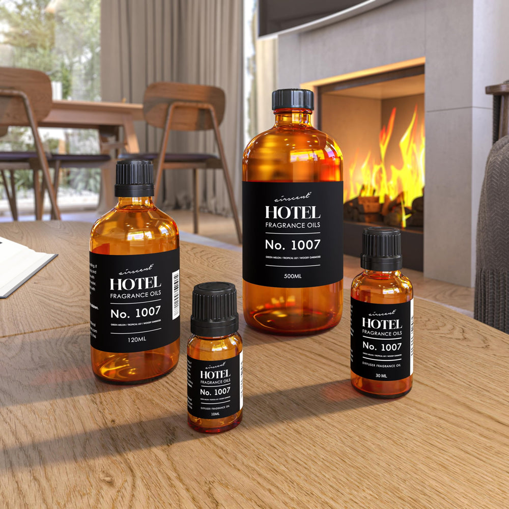 Air-Scent No.1007: uso-difusor-agua, compatible con difusores de agua para aroma constante.