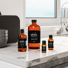 Air-Scent Santal 33 frasco de vidrio de 30 ml, diseño premium.