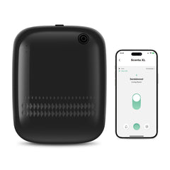 Airversa ANW vista frontal negra mostrando diseño elegante y discreto