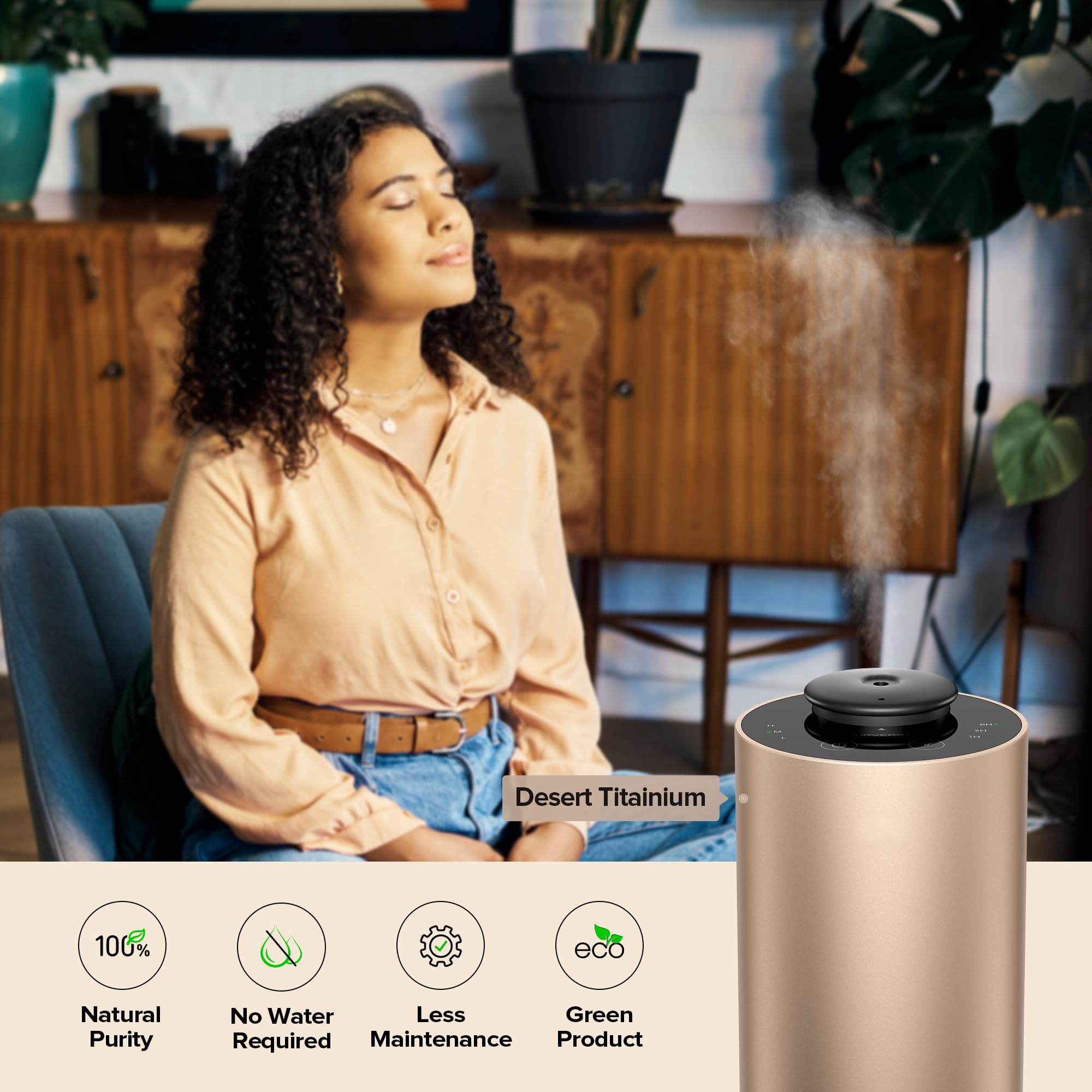 Airversa ANX puerto USB-C visible, recarga rápida y práctica