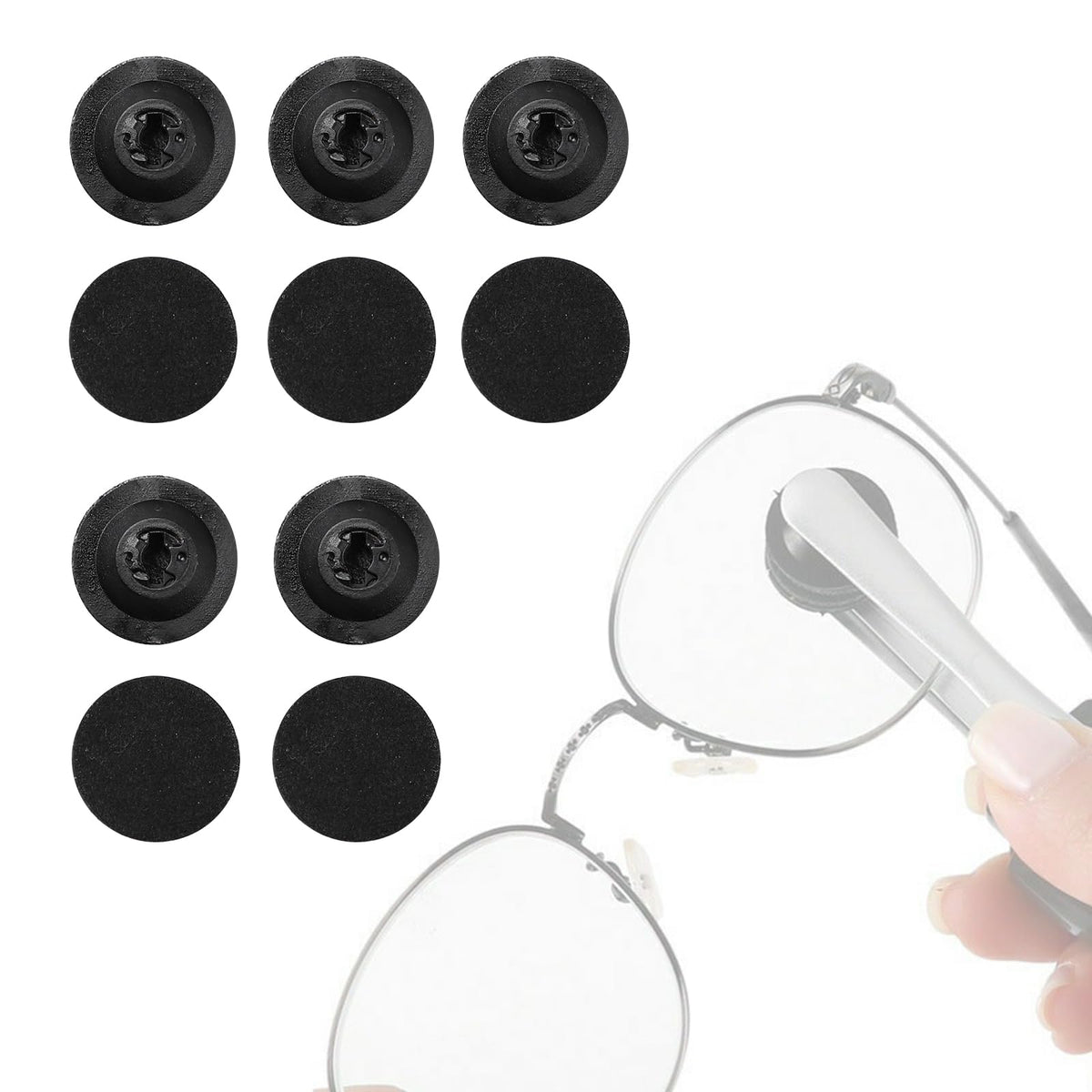 Ajrwiiy envase frontal con 10 pads, recambio práctico y listo