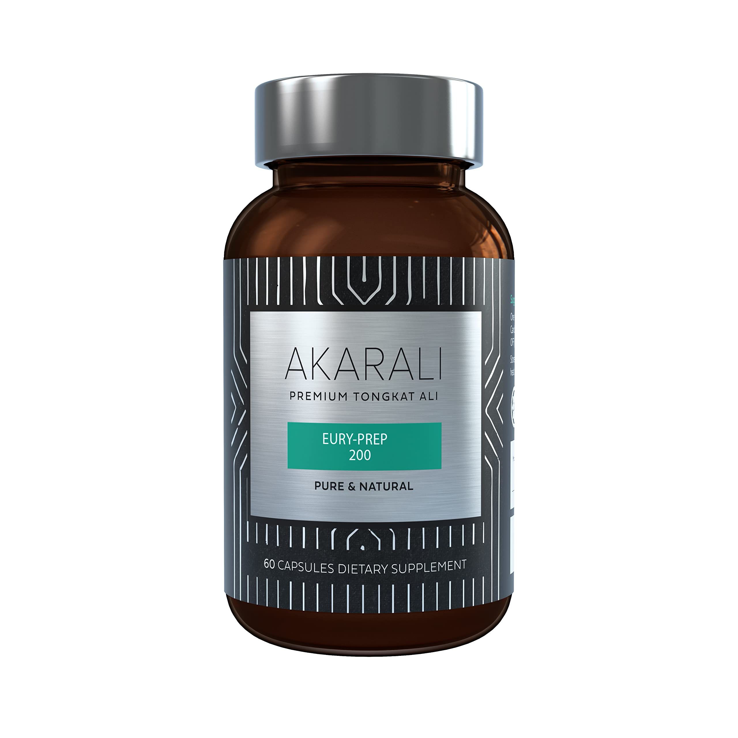 AKARALI frasco frontal mostrando diseño y potencia del extracto