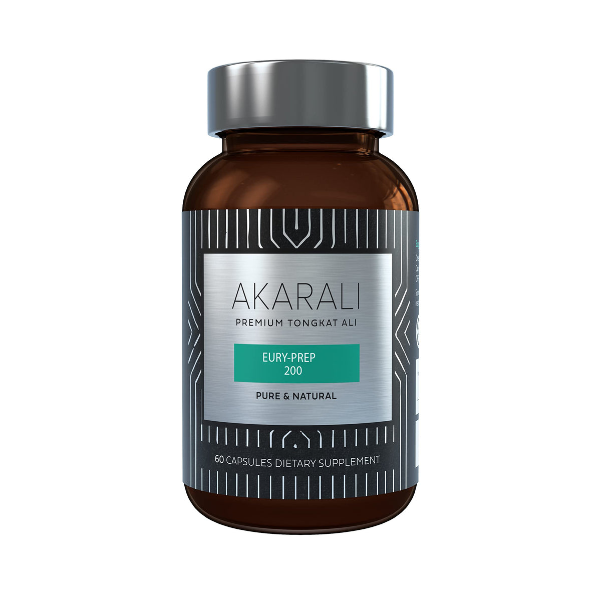 AKARALI frasco frontal mostrando diseño y potencia del extracto