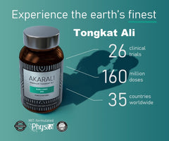 AKARALI raíz de Tongkat Ali destacando origen natural y calidad botánica