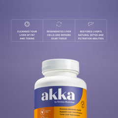 AKKA etiqueta nutricional en primer plano con datos clave