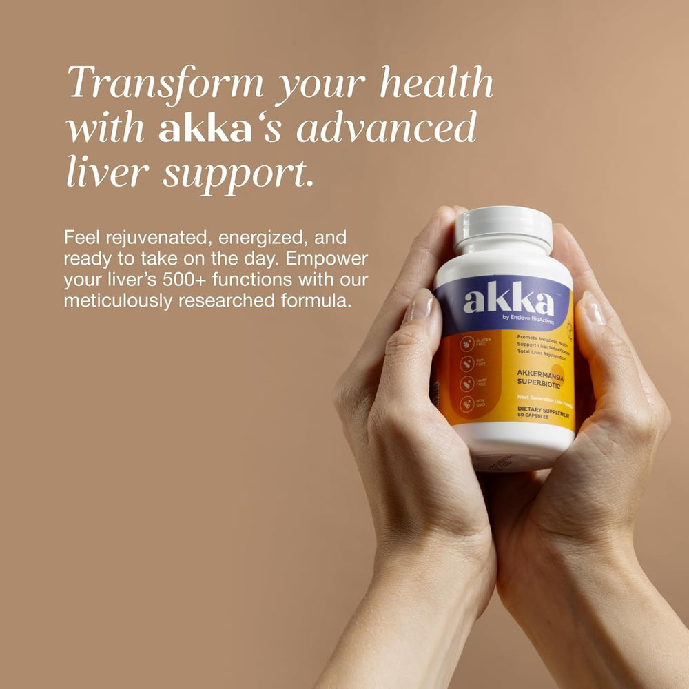 AKKA etiqueta nutricional en primer plano que muestra ingredientes y pureza