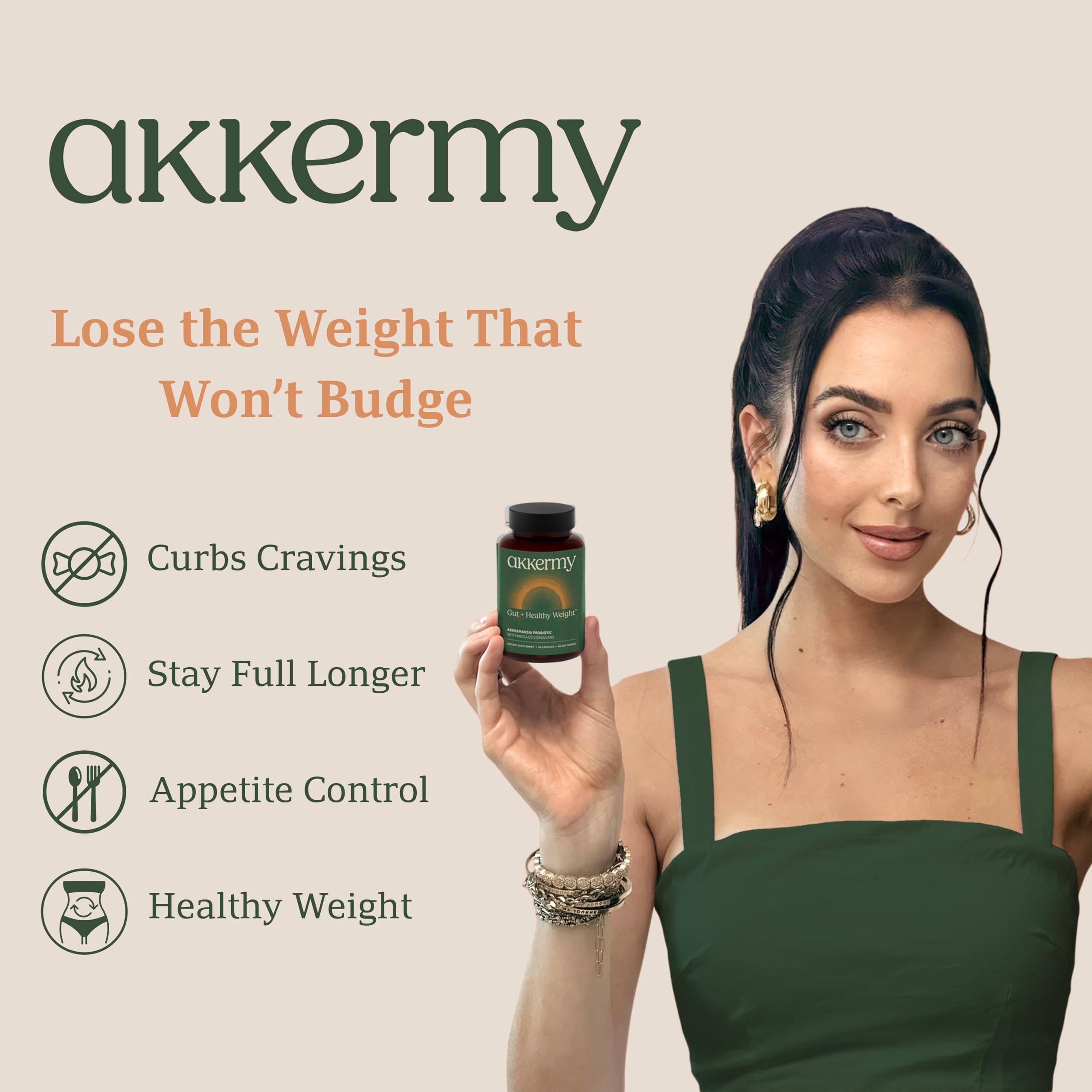 Akkermy cápsulas junto a un desayuno saludable para integración diaria