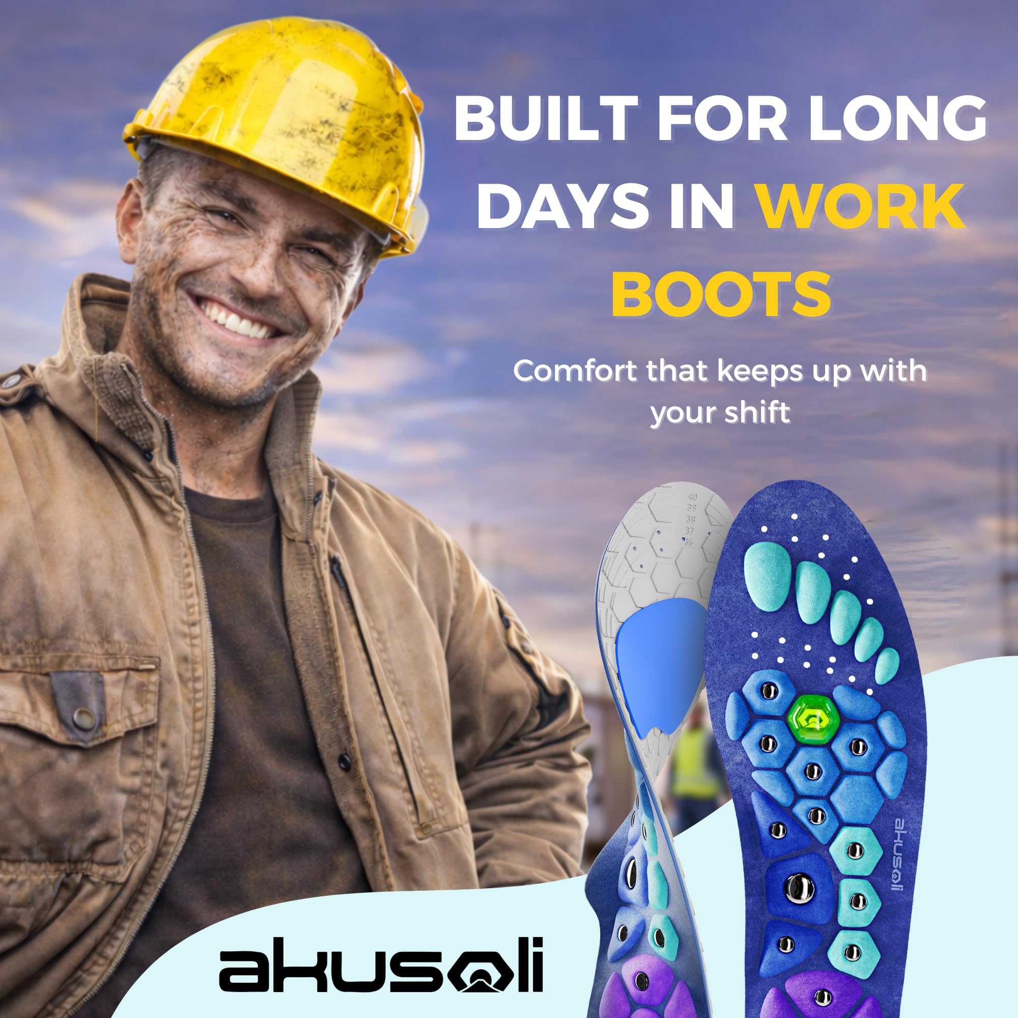 Akusoli Velumi detalle de textura de acupresión para masaje plantar