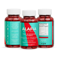 Alafia Naturals detalle de textura de la gominola para ver su suavidad y facilidad de masticar