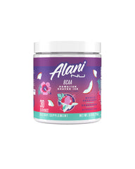 Alani Nu bote frontal Hawaiian Shaved Ice mostrando diseño y sabor