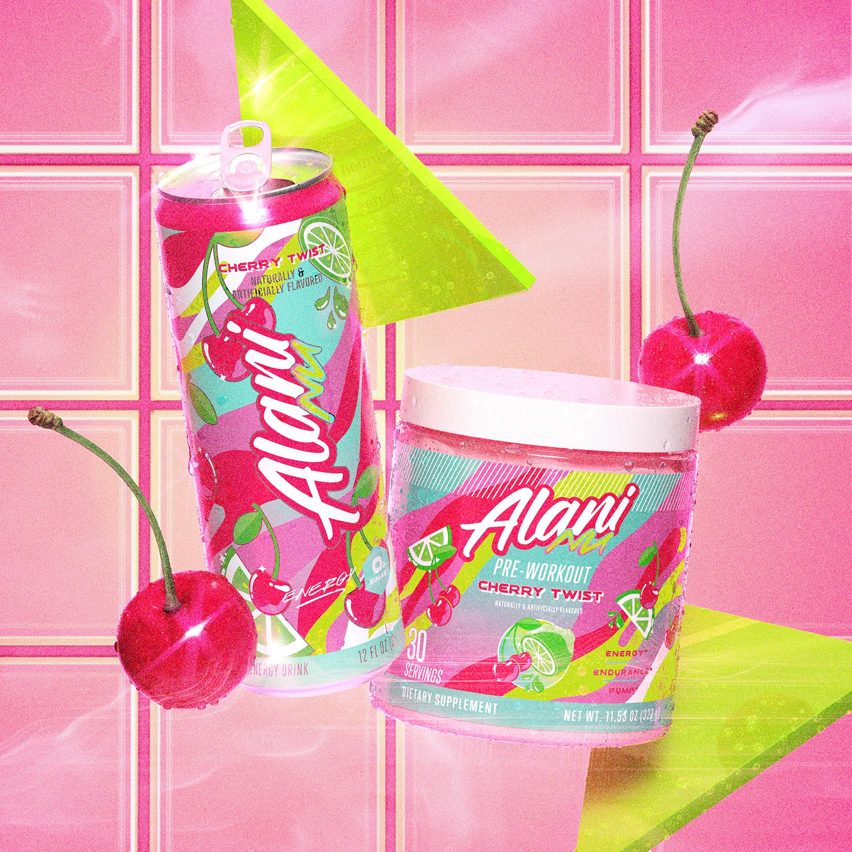 Alani Nu etiqueta con ingredientes visibles, transparencia y confianza en la fórmula