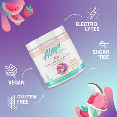 Alani Nu vaso con BCAA disuelto listo para beber y refrescarte