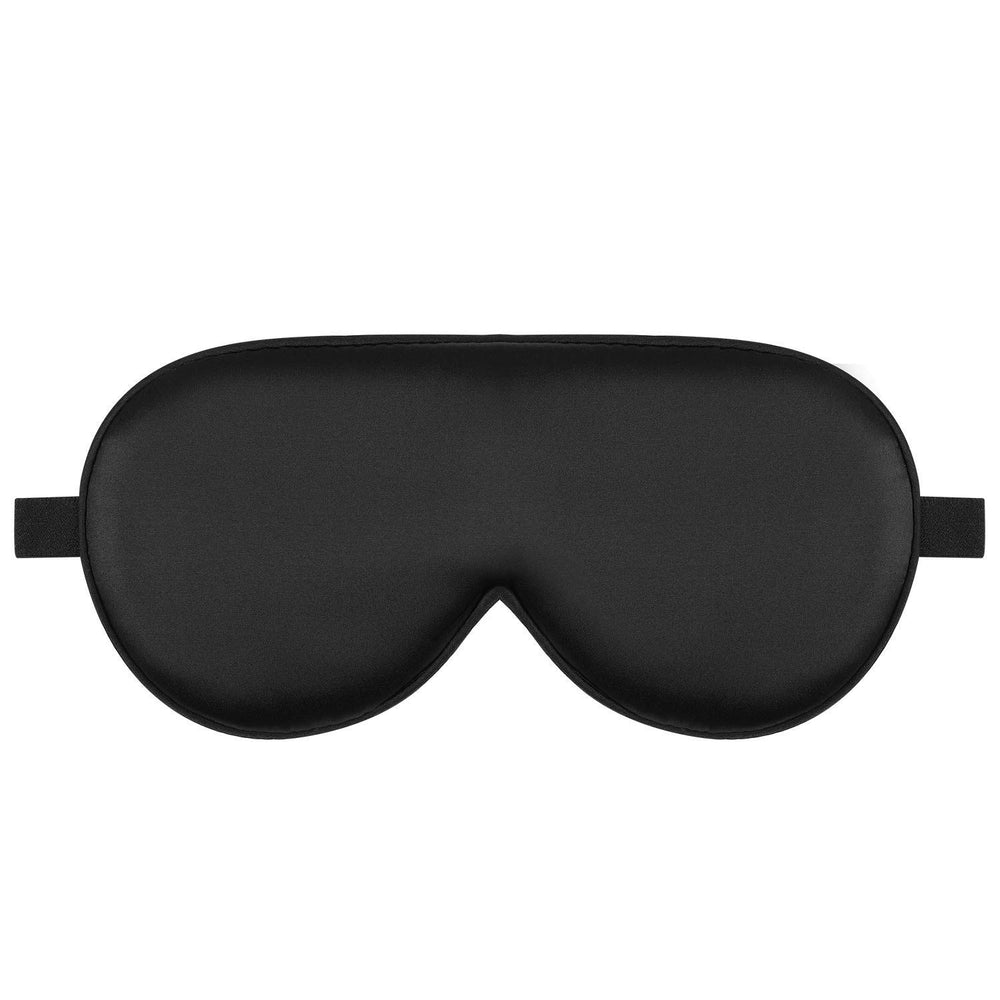 ALASKA BEAR antifaz frontal negro mostrando cobertura total y confort