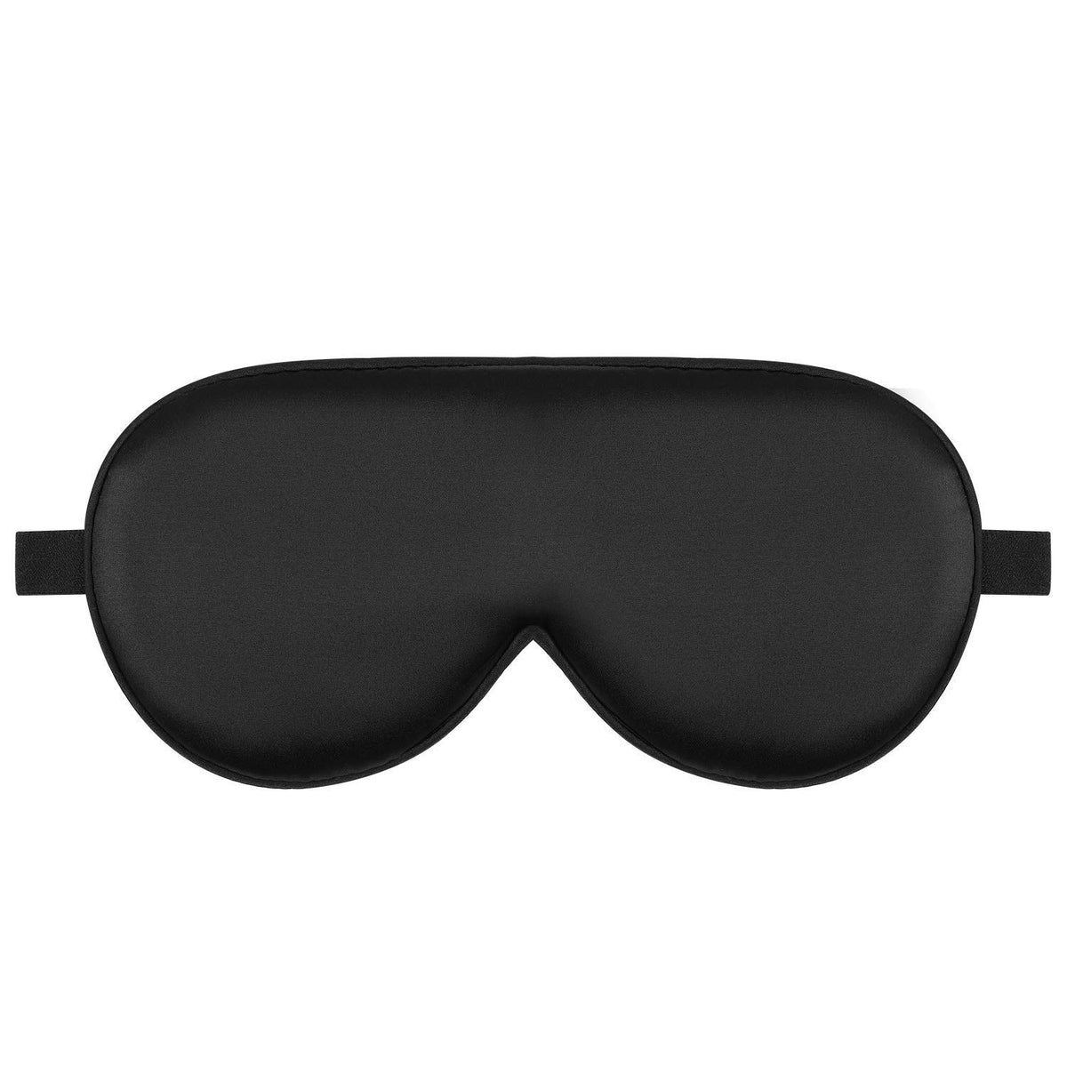 ALASKA BEAR antifaz frontal negro mostrando cobertura total y confort