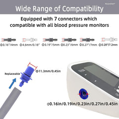 Alcarefam conjunto de siete conectores para mayor compatibilidad del monitor