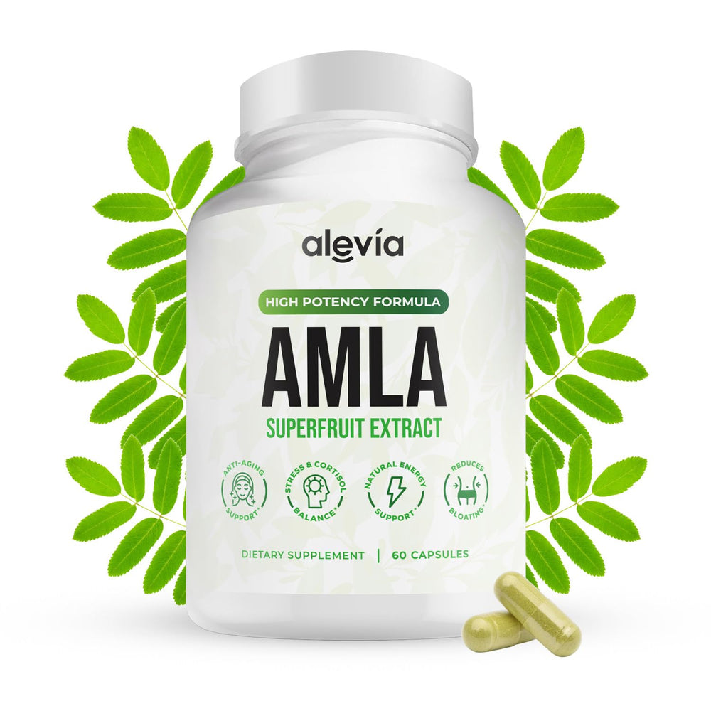 Alevia frasco frontal mostrando la etiqueta y beneficios clave