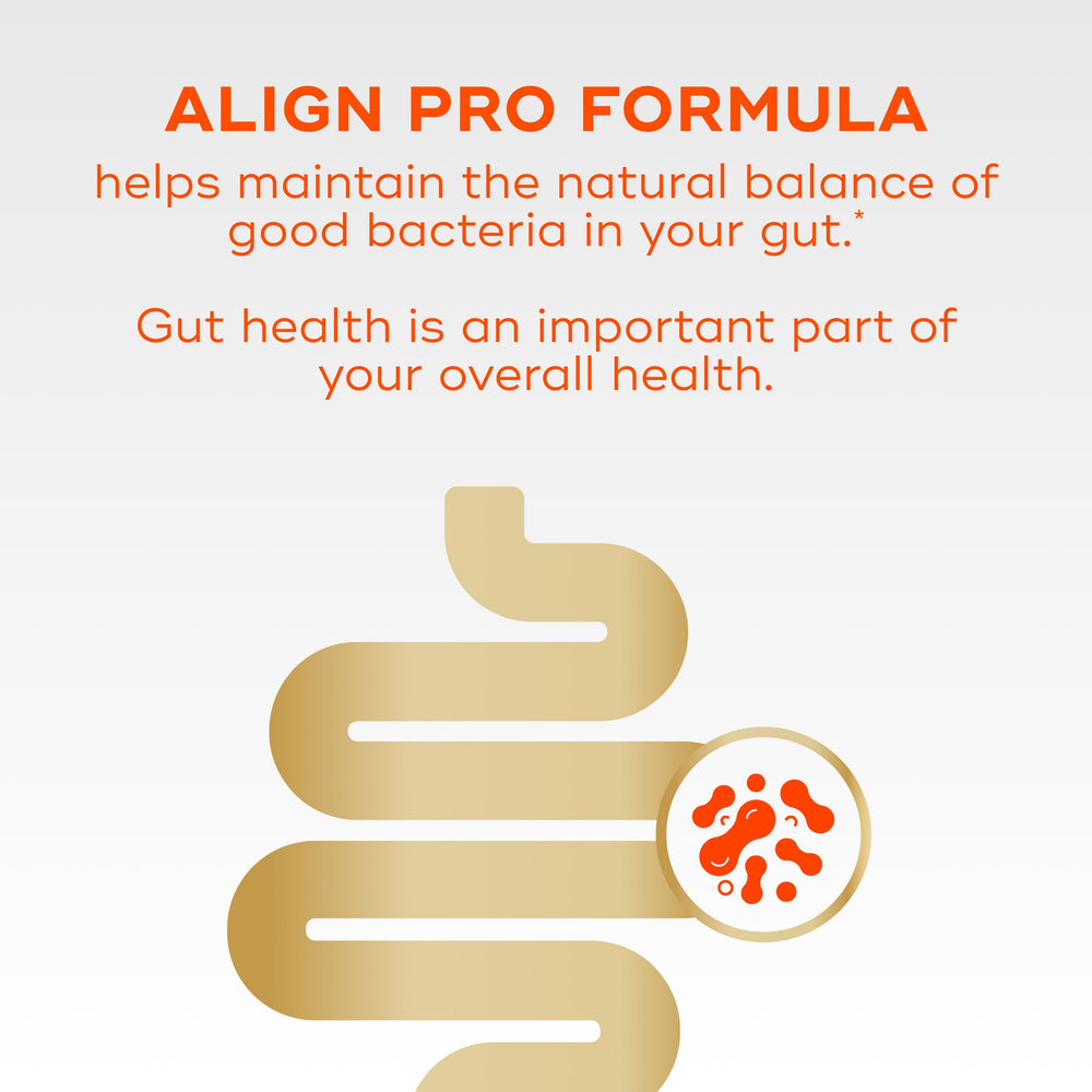 Align envase y caja de 63 cápsulas para suministro de dos meses
