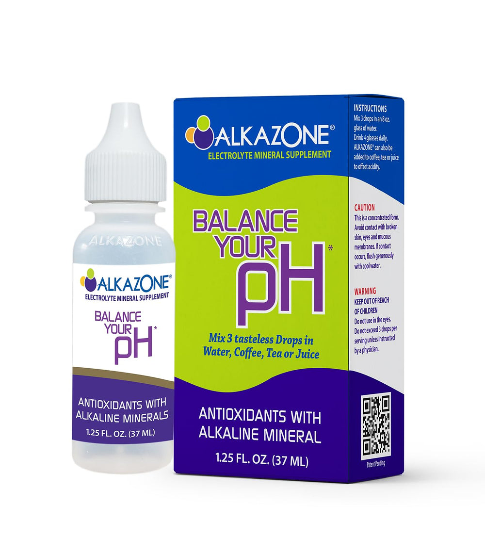 Alkazone frasco frontal portátil mostrando tamaño y diseño práctico